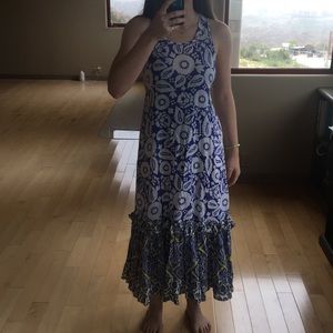 Roberta roller rabbit maxi dress